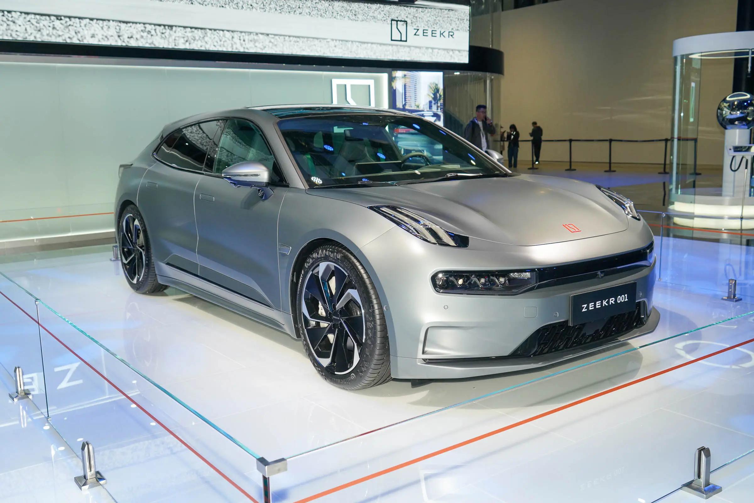 2023 Geely Zeekr 001 Electric SUV with 550-715km Range and 250-300kW Total Motor Power