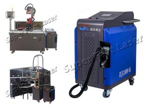 Quality Air Cooling 220VAC 100 Watt CNC Laser Cleaner Machine wholesale