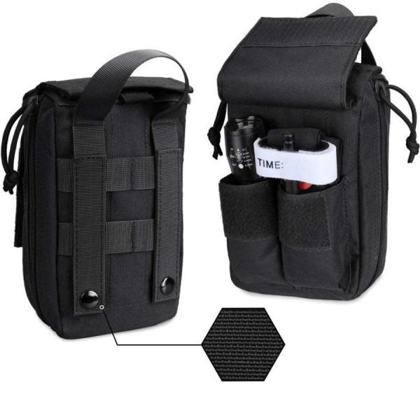 Cheap Small Tactical First Aid Kit Hiking Men Army Military IFAK Pouch Molle Emergency Trauma Bag for sale
