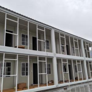 Customized Expandable Container House 2 Story Container Home Prefabricated For Construction