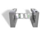 ID Card DC Motor SUS304 Waist Height Turnstile