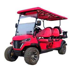 Quality 2 4 6 8 Seater Comfort 48v 5kw Low Speed Vehicle Street Legal Electric Golf Carts wholesale