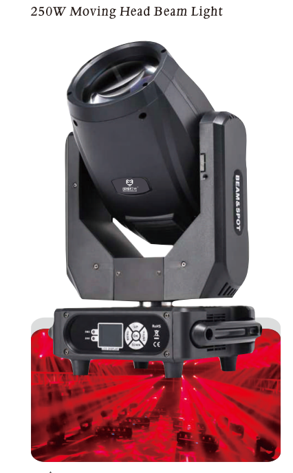 Color Wheel 14 Colors White Light LED Moving Head Stage Lights for Professional Show