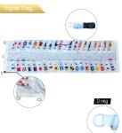 International Code Of Signals Flags International Maritime 45 X 12"