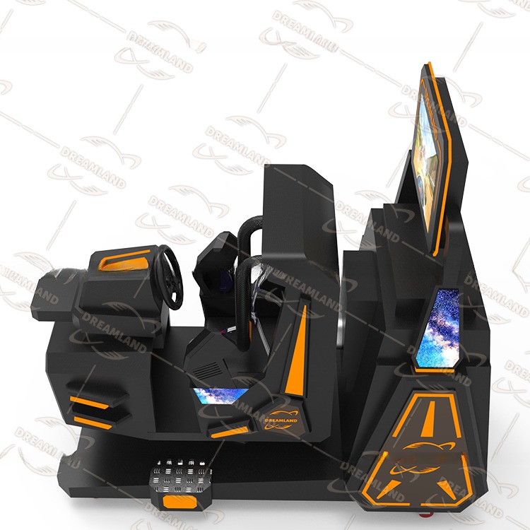 Dreamland Amusement Park Rides 9D VR 360 Roller Coaster Gaming Dynamic Motion Simulator VR Play Station Virtual Reality
