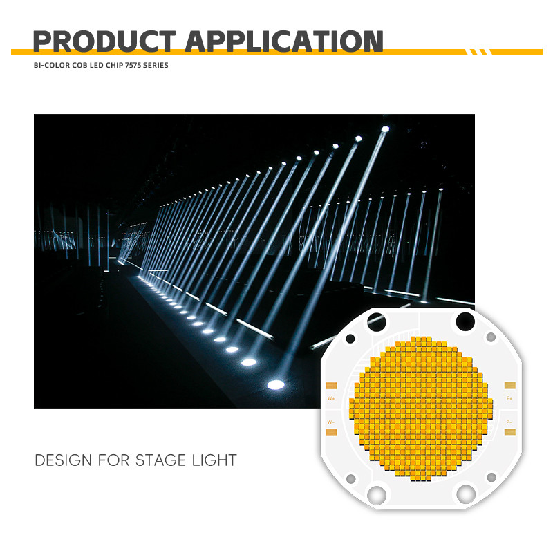 Bi Color 2700K 6500K High Power CRI 95 600W COB LED Chip Module PCB Board for LED Video Fill Photography Light