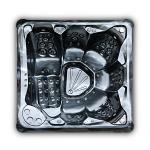 Wholesale Acrylic 6 Person Family Outdoor Hydro Massage Hot Tubs