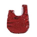 DIY LOGO Sublimation Shiny Sequin Wrist Bag Walking Makeup Bag