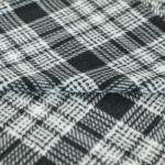 100% Polyester Cationic Micro Fleece Fabric Plaid Printed Polar For Sofa
