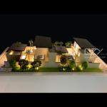 Aesthetic Villa Architecture Structural Model Plastic Acrylic Metal 100KG
