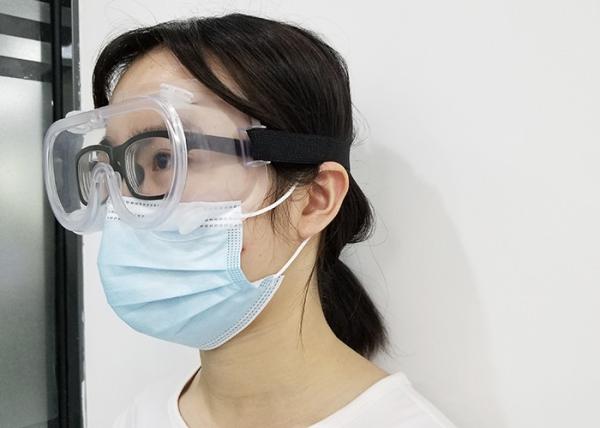Cheap PPE Safety Glasses Anti Scratch Medical Eye Protection Glasses OTG Design for sale