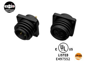 Quality HYFD UL Certificated 300V Nylon PA66 Waterproof Panel Mount Connector wholesale