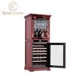 Commercial Display Wine Cooler For Kitchen Cabinets Theromoelectric Compressor