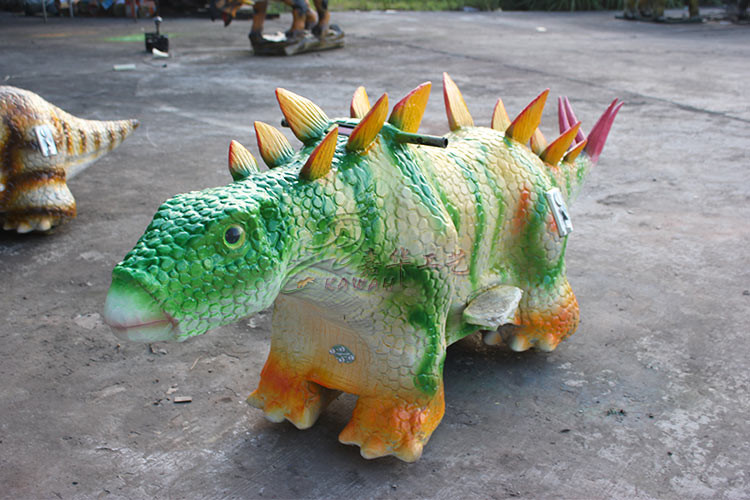 Water Resistant Dinosaur Battery Car , Vivid Electric Ride On Dinosaur