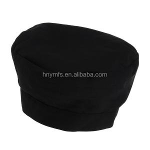 Quality 100% Cotton Adult Adjustable Cooking Chef Hat Elastic Unisex Breathable wholesale