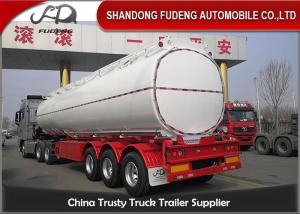 Quality Aluminum 28t Capacity 45000 Liters Fuel Tanker Semi Trailer wholesale
