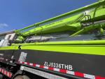 Zoomlion Refurbished 47M Used Concrete Pump Trucks BENZ Chassis 3 Axle 2012