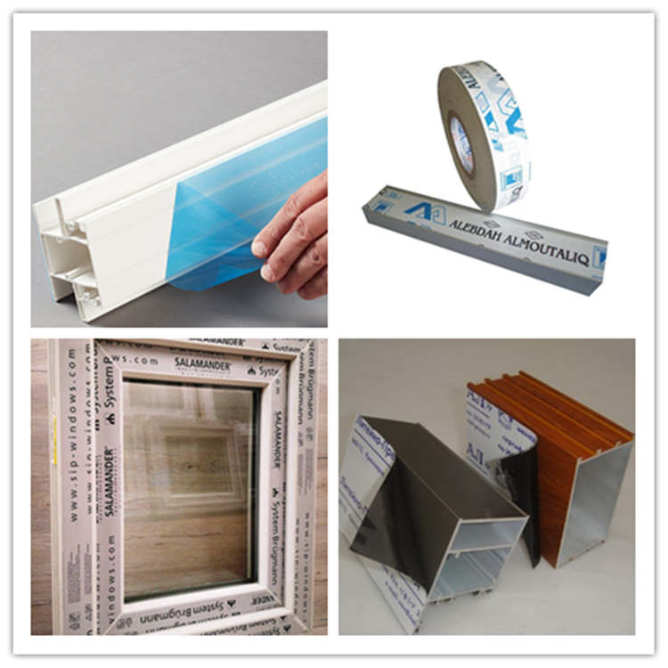 Alu Extrusion Profile 35m 50 Micron Sheet Metal Protective Film Powder Coating