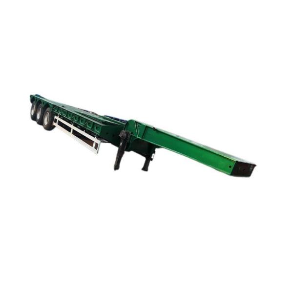 3 Axles 80-100 Ton Gooseneck Detachable Excavator Delivery Lowboy Lowbed Semi