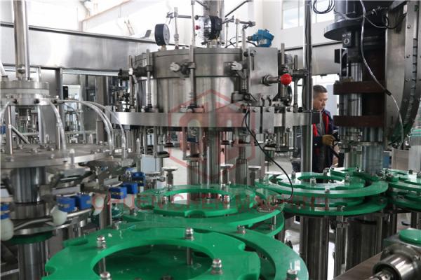 Carbonated Drink Bottle Filling And Sealing Machine Fully Automatic