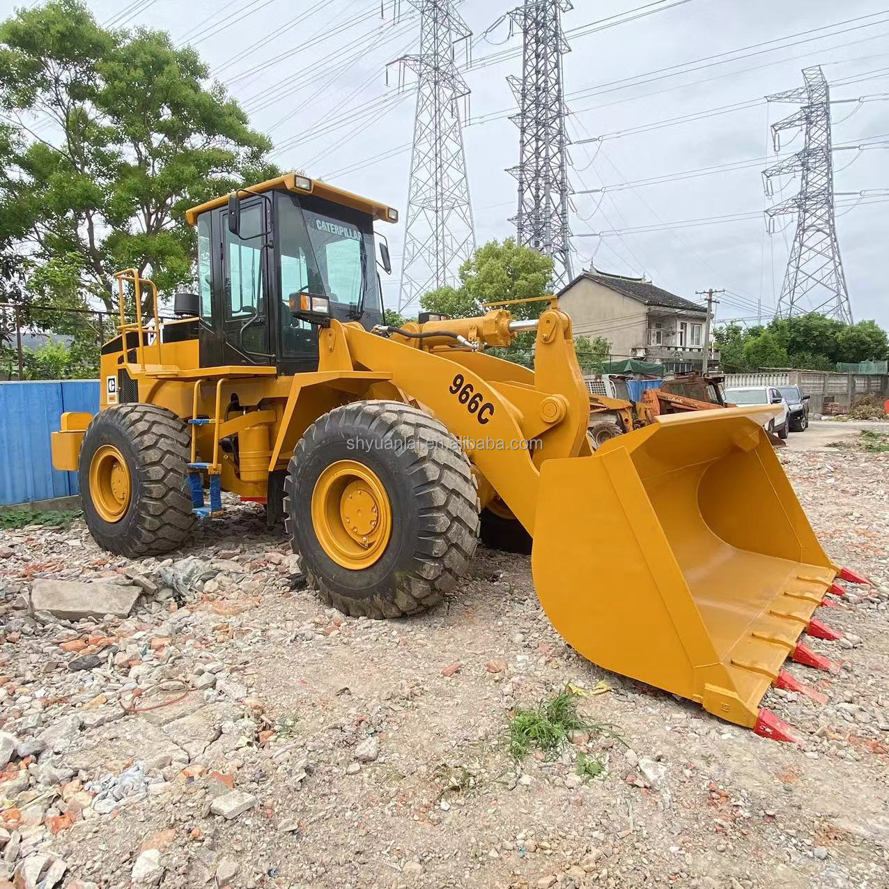 Used Loader CAT 966 for sale cheap price original paint brand CAT loader used loader