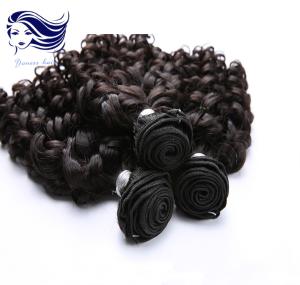 Quality Jet Black Virgin Aunty Funmi Hair Unprocessed Peruvian Hair Weaving wholesale
