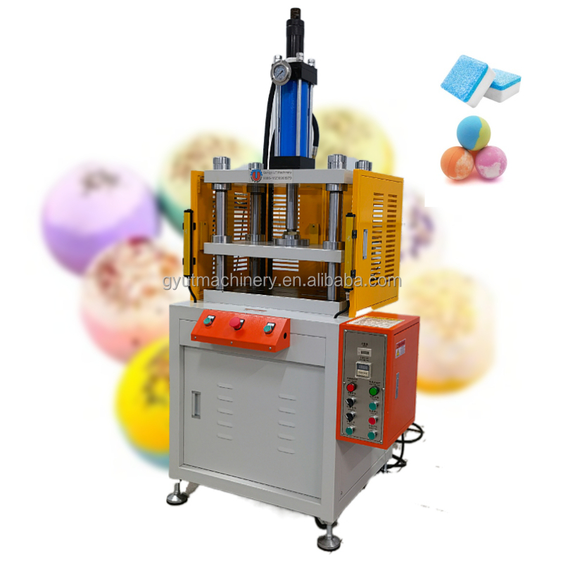 Revolutionize Your Bath Bomb Business with Pneumatic Press Mineral Salt Block Machine