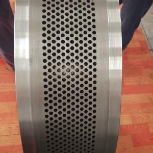 Quality SZLH 420 Customized Forging Stainless Steel Pellet Mill Die Customized Thickness wholesale