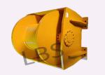 Marine 14mm Dia Wire Rope Hydraulic Crane Winch With Special Groove