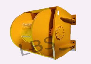 Quality Marine 14mm Dia Wire Rope Hydraulic Crane Winch With Special Groove wholesale
