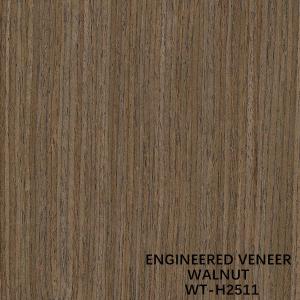Quality Artificial Walnut Wood Veneer For Furniture And Cabinet Face 3100mm Length wholesale