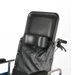 Full Lying Multifunctional Folding Steel Wheelchair With Toiletable Medical