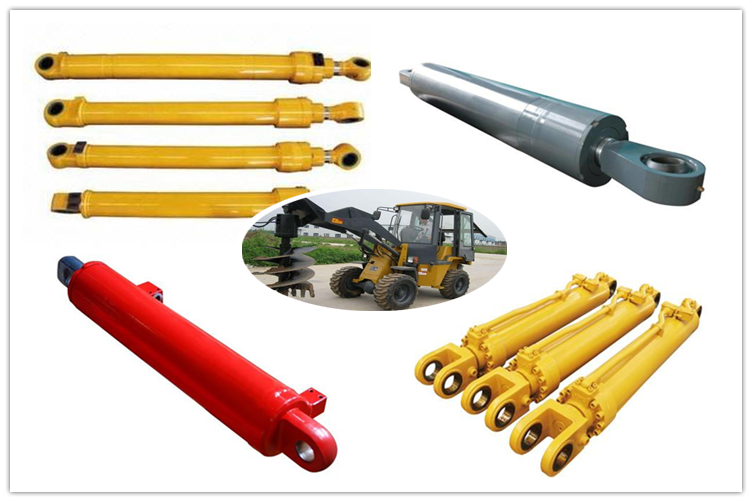 front end lifting  dump truck telescopic hydraulic cylinder