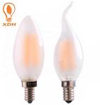 C35 frosted 4W 2700K led filament bulb lights 230V 120V E12 E14 led light bulb