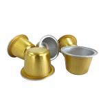Colourful Aluminum Foil Empty Coffee Capsule NespressoCoffee Storage Capsules
