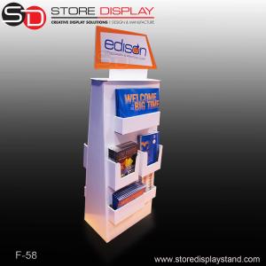 Quality magzine and books pop display stands for stationery wholesale