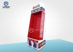 Holsters Cardboard Hook Display , Eco - Friendly Red Power Wing Display
