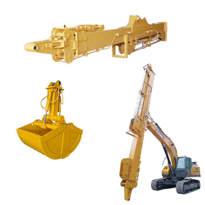 Excavator With Telescopic Boom BS900E Better Welding Dig House Foundation