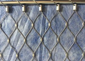 Quality Nonflammable Balustrade Safety Netting Stainless Steel Decorative Effect Vivid wholesale