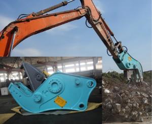 Quality Hydraulic Compact Excavator Attachments , Mini Excavator Shear Attachments Convenient wholesale
