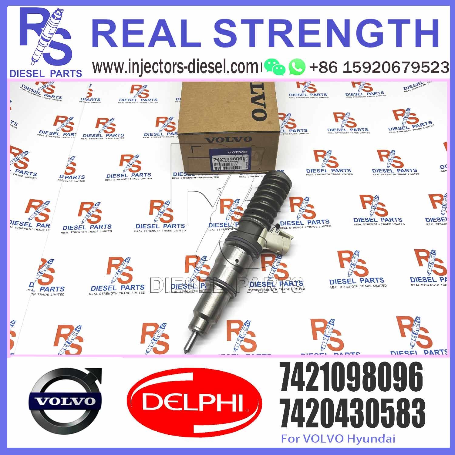 Diesel Electronic Unit Fuel Injector BEBE4D23001 21098096 20198087 7421098096 For MD13 EURO 5 LOW POWER
