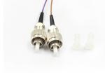 Yellow 12 Core Single Mode Fiber Optic Cable Customized Length -40 - 75℃