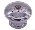 OEM Logo Printing Perfume Bottle Lid Zinc Alloy Products