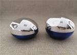 Essence Cream Acrylic Jars For Cosmetics Double Wall Shinny Sliver Color