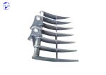 OEM Land Clearing Rake Excavator Attachment Excavator Rake Customization