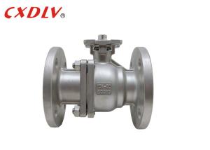 Quality JIS10K SCS13 2 inch Stainless Steel Ball Valve With Solid Stainless Steel Ball wholesale