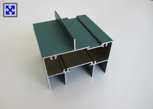 Quality Green Powder Coating Aluminum Extrusion Profiles T5 State For Furniture wholesale