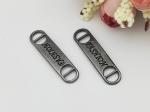 10*38MM Decorative Shoe Zinc Alloy Buckle , Fashion Small Shoe Buckles