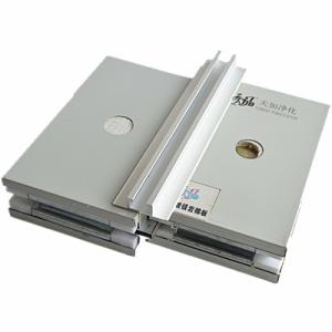 Quality Construction Insulation Cleanroom Panels 100mm 150mm Rock Wool Sandwich Panel wholesale