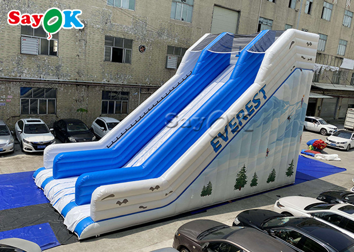 Commercial Winter Inflatable Bouncer Slide For Water Parks